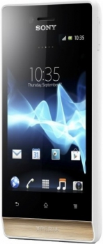 Sony Xperia Miro ST23i White-Gold